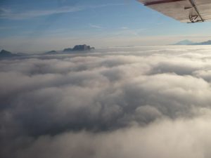 Baptême de l'air en avion